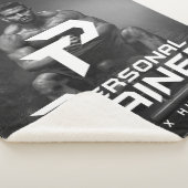 Persoonlijke trainer gepersonaliseerd sherpa deken (3/4)