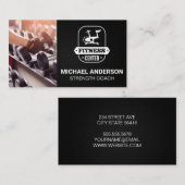 Persoonlijke trainer | Geschiktheid Logo Visitekaartje (Voorkant / Achterkant)