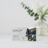 Persoonlijke Trainer | Gewichten Visitekaartje (Staand voorkant)