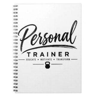 Persoonlijke Trainer Motiveer Transformeer Fitness Notitieboek