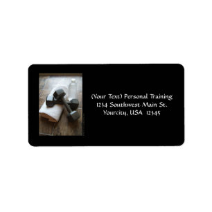 Persoonlijke trainer of fitnessgordels voor handdo etiket