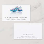 Persoonlijke trainer, reflecterend Visitekaartje (Voorkant / Achterkant)