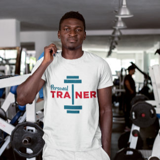 Persoonlijke trainer t-shirt