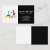 Persoonlijke Trainer | Training Sessie Visitekaartje (Voorkant / Achterkant)