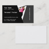 Persoonlijke trainer visitekaartje (Voorkant / Achterkant)