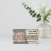 Persoonlijke Trainer Visitekaartje (Staand voorkant)