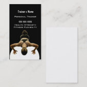 Persoonlijke trainer visitekaartje (Voorkant / Achterkant)