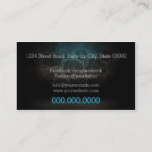 Persoonlijke trainer visitekaartje (Achterkant)