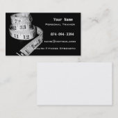 Persoonlijke trainer visitekaartje (Voorkant / Achterkant)