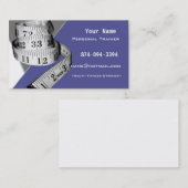 Persoonlijke trainer visitekaartje (Voorkant / Achterkant)