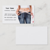 Persoonlijke trainer visitekaartje (Voorkant / Achterkant)