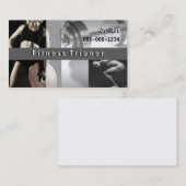Persoonlijke trainer visitekaartje (Voorkant / Achterkant)