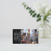 Persoonlijke trainer visitekaartje (Staand voorkant)