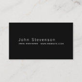 Persoonlijke trainer visitekaartje (Achterkant)