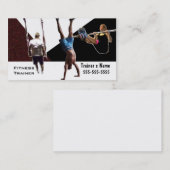 Persoonlijke trainer visitekaartje (Voorkant / Achterkant)