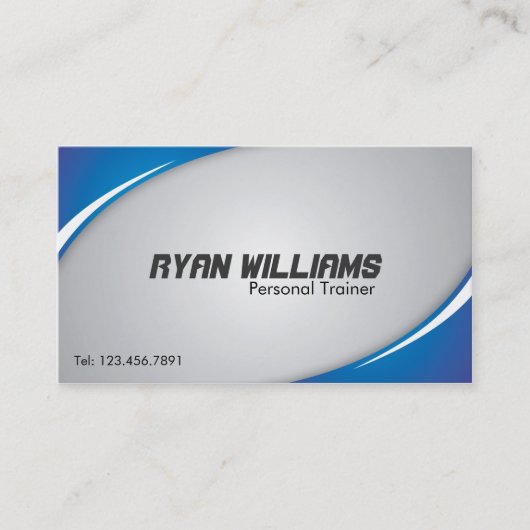 Persoonlijke trainer - Visitekaartjes (Voorkant)