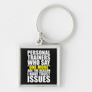 Persoonlijke trainers en vertrouwensproblemen - Fu Sleutelhanger