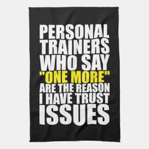 Persoonlijke trainers en vertrouwensproblemen - Gr Theedoek