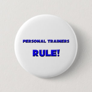 Persoonlijke trainersregel! ronde button 5,7 cm