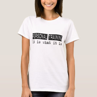 Persoonlijke training t-shirt