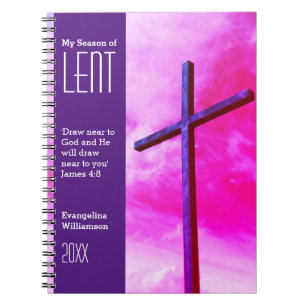 Persoonlijke trek nabij God Lenten Devotioneel Notitieboek