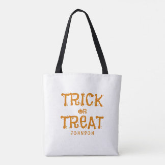 Persoonlijke Trick or Treat Halloween Draagtas