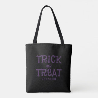 Persoonlijke Trick or Treat Halloween Draagtas