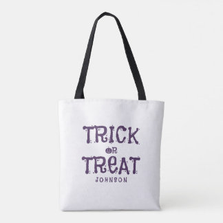 Persoonlijke Trick or Treat Halloween Draagtas