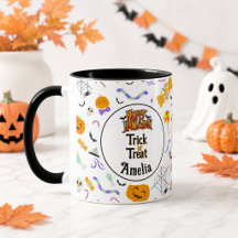 Persoonlijke Trick or Treat Schattige Halloween