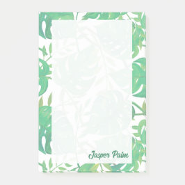 Persoonlijke Tropische Bladeren Post-it® Notes