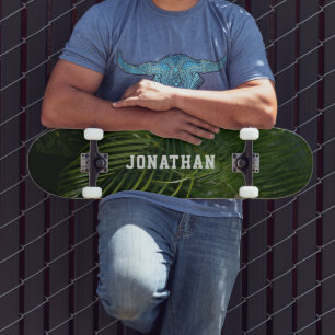 Persoonlijke Tropische Palmboom Skateboard