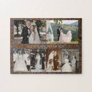 Persoonlijke Trouwfoto's Generaties van Geluk Legpuzzel