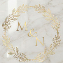 Persoonlijke trouwvloer Decal, Aangepaste namen