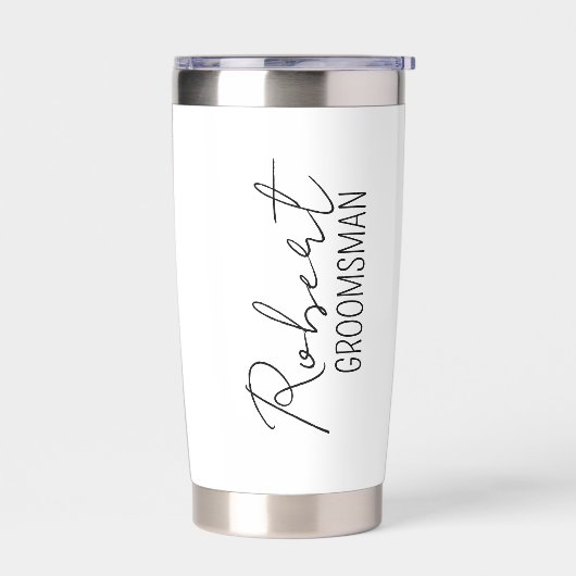 Persoonlijke tumbler voor mannen, cadeau voor hem, geïsoleerde drinkbeker (Links)