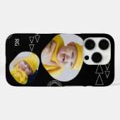 Persoonlijke twee foto Abstract Case-Mate iPhone Case (Achterkant (horizontaal))