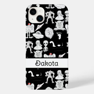 Persoonlijke UFO, Alien, Bigfoot Cryptid Case-Mate iPhone 14 Plus Hoesje