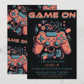 Persoonlijke uitnodiging voor kinderverjaardagsfee (Voorkant / Achterkant)