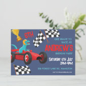 Persoonlijke uitnodiging voor kinderverjaardagsfee (Staand voorkant)