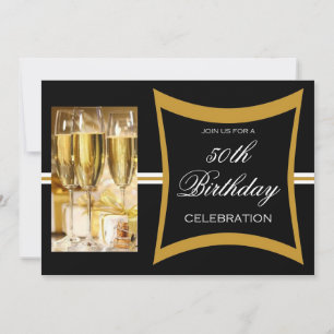 Persoonlijke uitnodigingen van de 50e verjaardag v