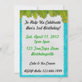 Persoonlijke uitnodigingen van de partij Giraffe (Achterkant)