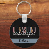Persoonlijke Ultrasound-cadeautjes van de technolo Sleutelhanger (Voorkant)