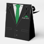 Persoonlijke 'Uw naam' tekst grappige stropdas ges Bedankdoosjes (Achterkant)