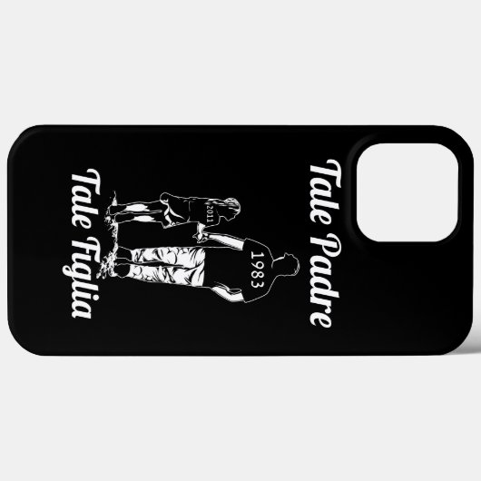 Persoonlijke vader- en dochternaamdag Case-Mate iPhone case (Achterkant (horizontaal))
