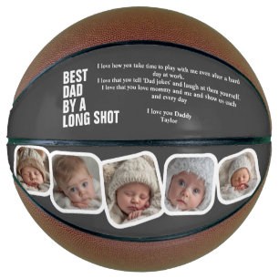 Persoonlijke Vaderdag Beste Papa Bij Lange Afstand Basketbal