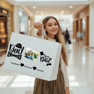 Persoonlijke Vaderdag-cadeautas Groot Cadeauzakje