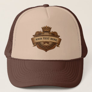 Persoonlijke Vaderdag Kroon & Schild Trucker Pet