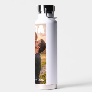 Persoonlijke Vaderdag PhotoPop-waterfles Waterfles