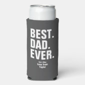Persoonlijke vaders Dag Foto Gift Best Dad ever (Seltzer Voorkant)