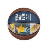 Persoonlijke vaders Dag Foto Gift Best Dad ever Basketbal (Voorkant)