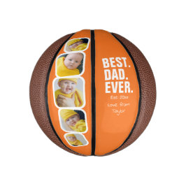 Persoonlijke vaders Dag Foto Gift Best Dad ever Basketbal